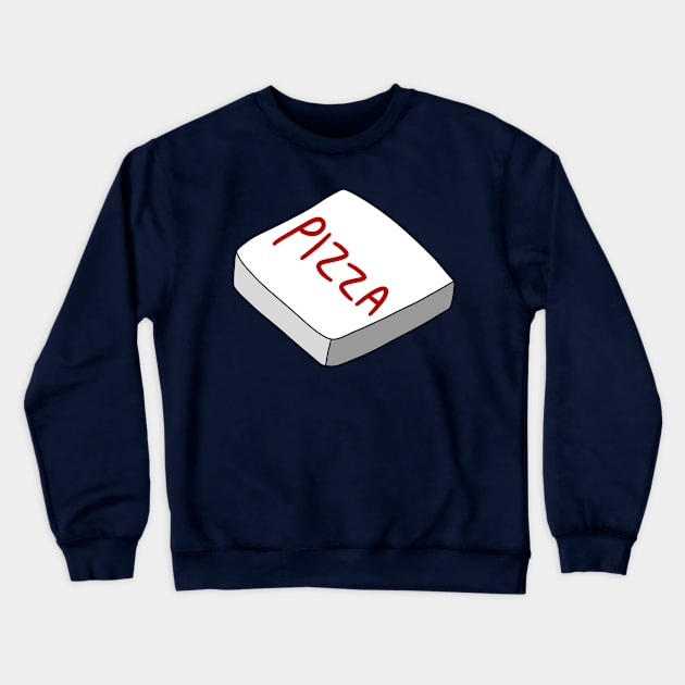 Pizza Box Crewneck Sweatshirt by saradaboru